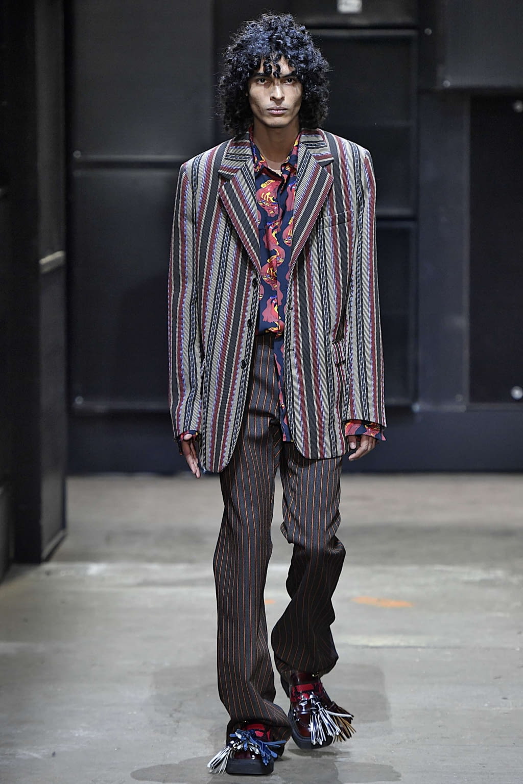 Fashion Week Milan Fall/Winter 2019 look 34 from the Marni collection 男装