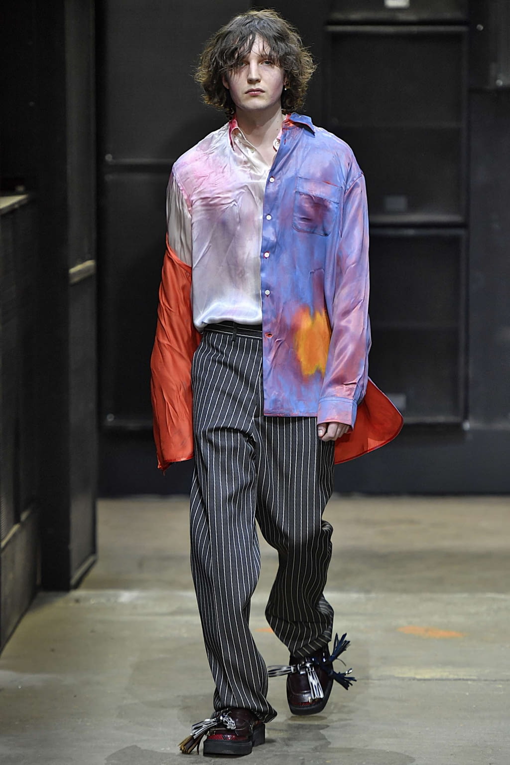 Fashion Week Milan Fall/Winter 2019 look 41 from the Marni collection 男装