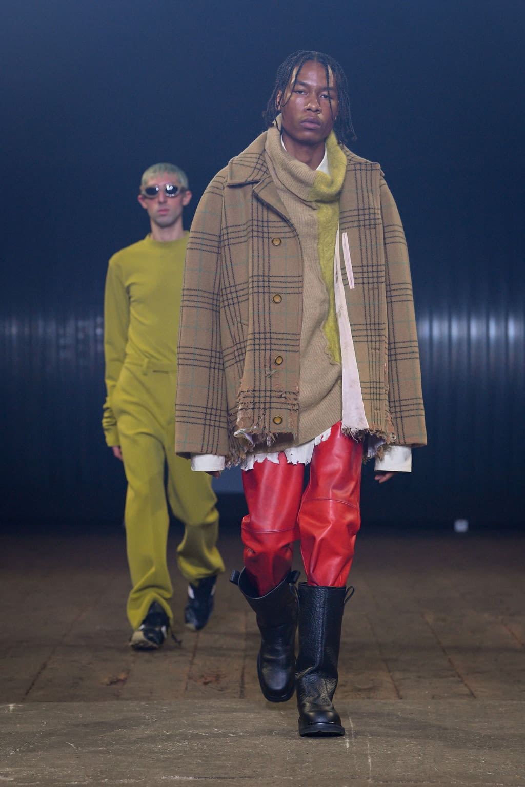 Fashion Week Milan Fall/Winter 2020 look 5 from the Marni collection 男装