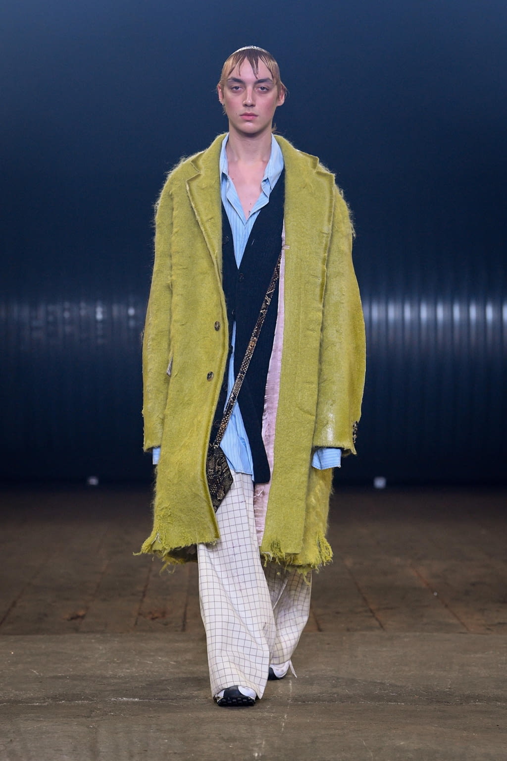 Fashion Week Milan Fall/Winter 2020 look 8 de la collection Marni menswear