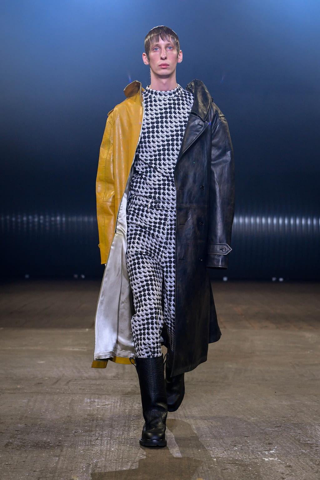 Fashion Week Milan Fall/Winter 2020 look 15 from the Marni collection 男装
