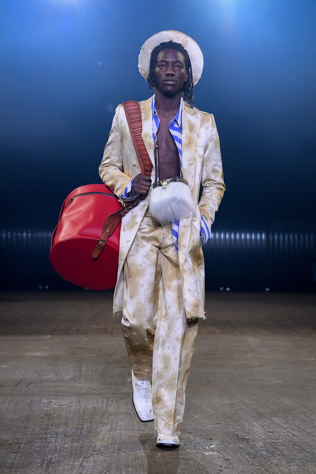 Fashion Week Milan Fall/Winter 2020 look 29 from the Marni collection 男装