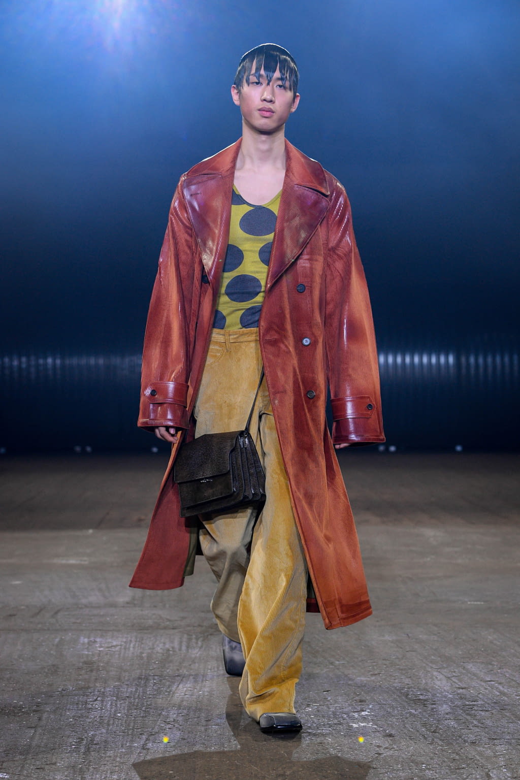 Fashion Week Milan Fall/Winter 2020 look 30 from the Marni collection 男装