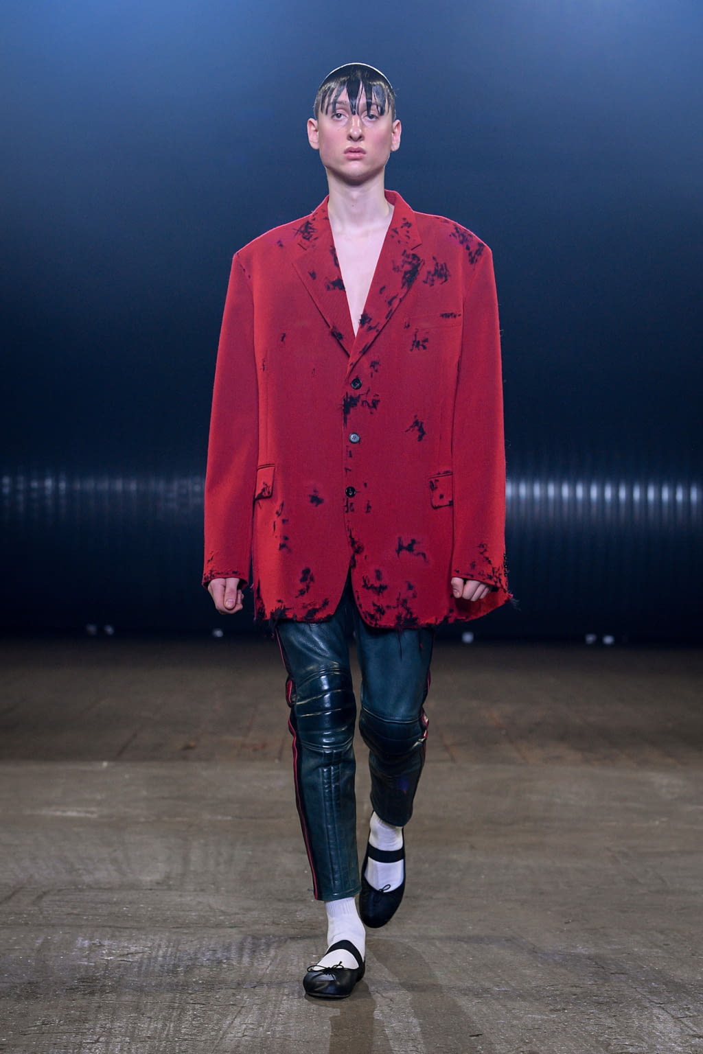 Fashion Week Milan Fall/Winter 2020 look 43 from the Marni collection 男装