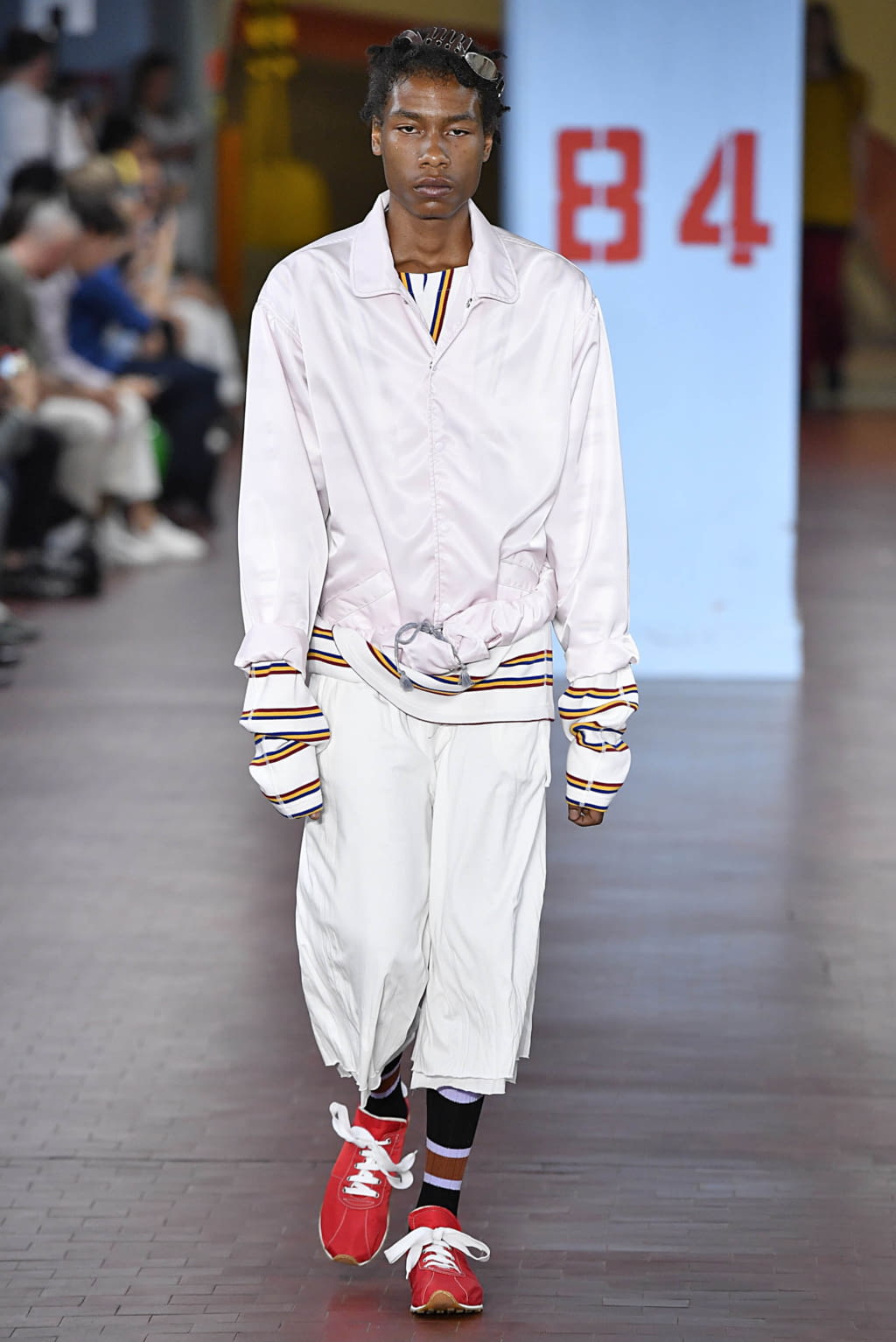 Fashion Week Milan Spring/Summer 2019 look 1 from the Marni collection 男装