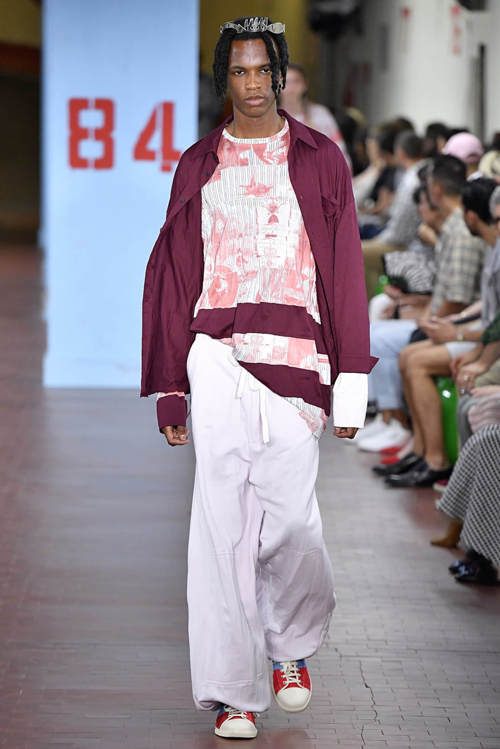 Fashion Week Milan Spring/Summer 2019 look 4 from the Marni collection 男装