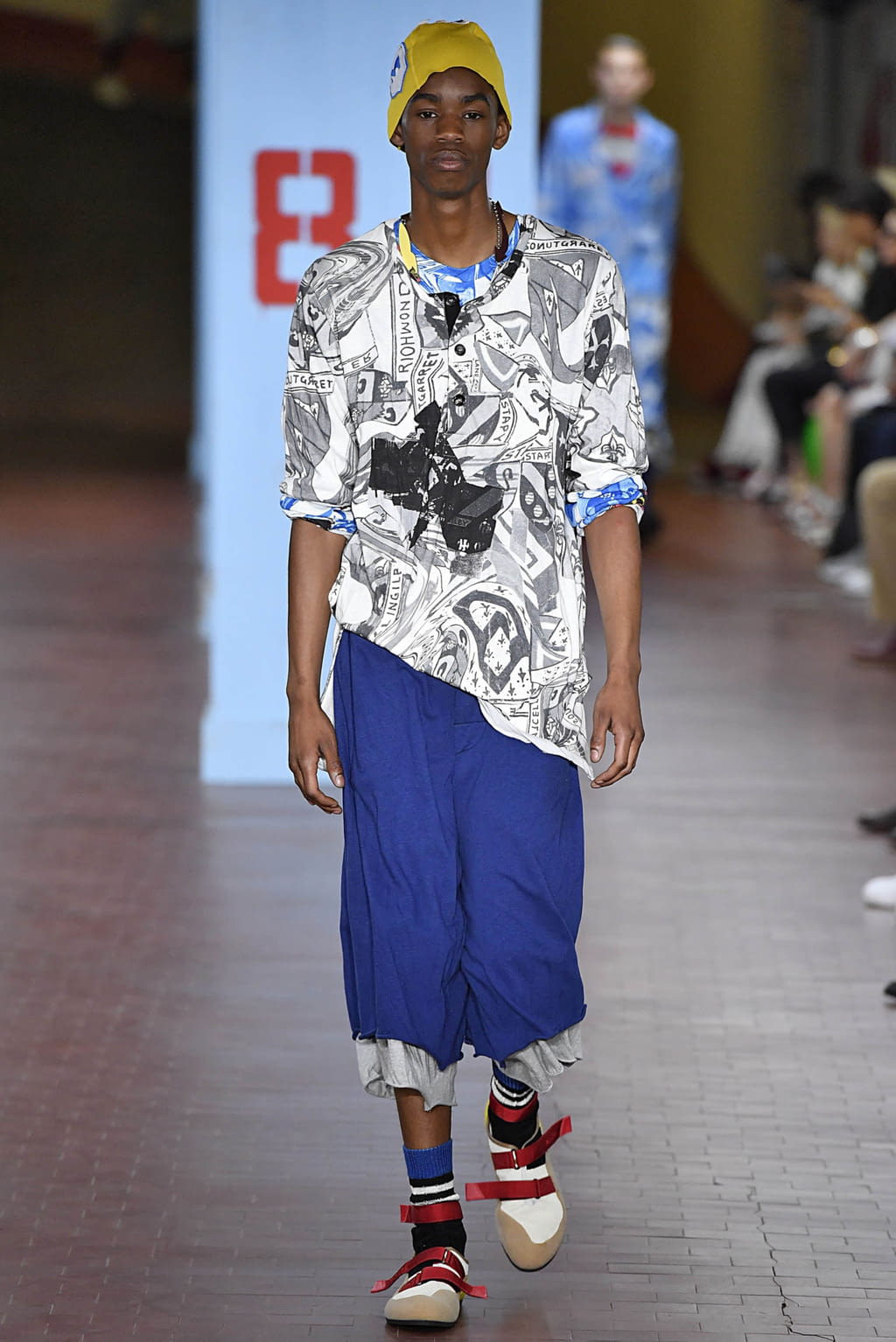 Fashion Week Milan Spring/Summer 2019 look 6 from the Marni collection menswear