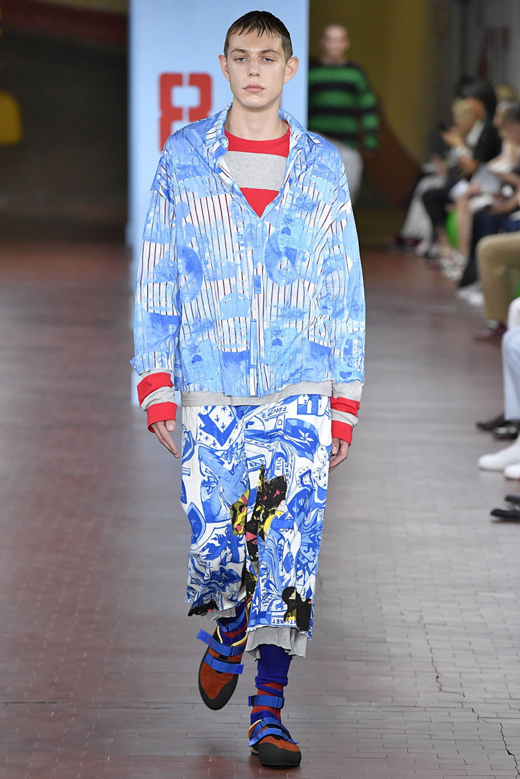 Fashion Week Milan Spring/Summer 2019 look 7 from the Marni collection menswear