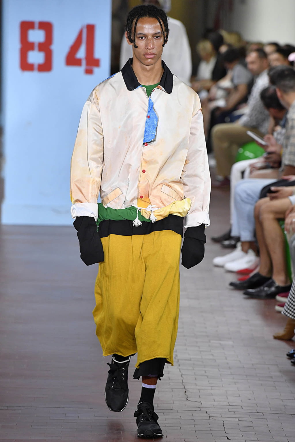 Fashion Week Milan Spring/Summer 2019 look 9 from the Marni collection 男装