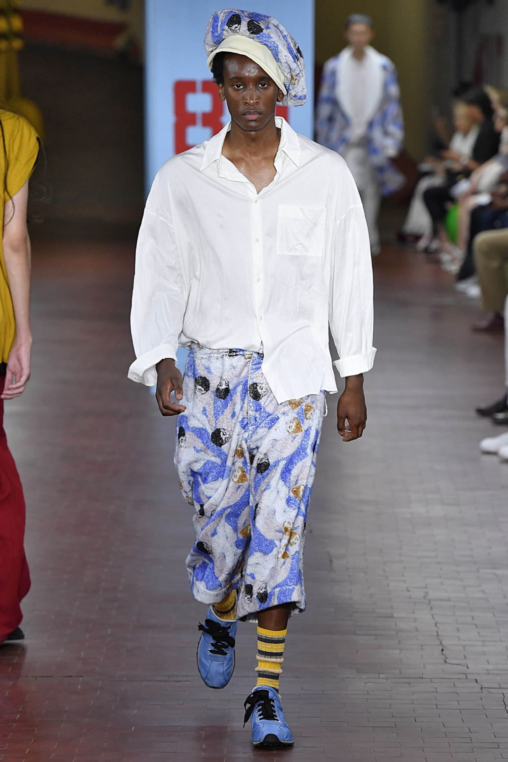 Fashion Week Milan Spring/Summer 2019 look 10 from the Marni collection menswear