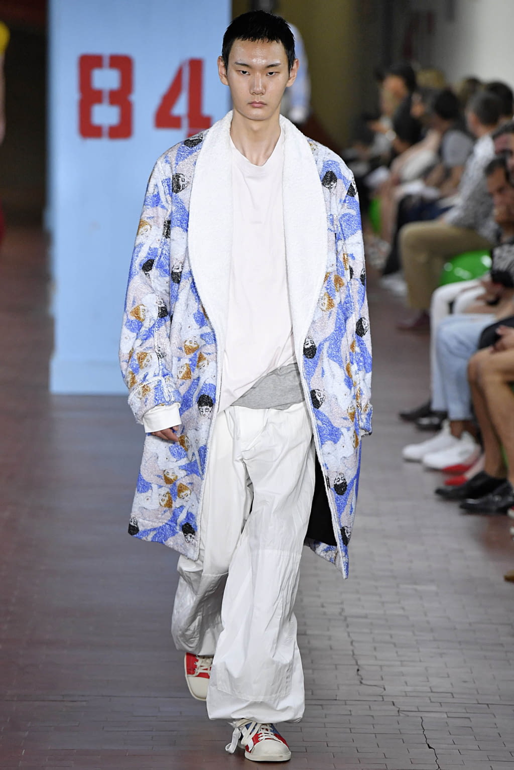 Fashion Week Milan Spring/Summer 2019 look 11 from the Marni collection menswear