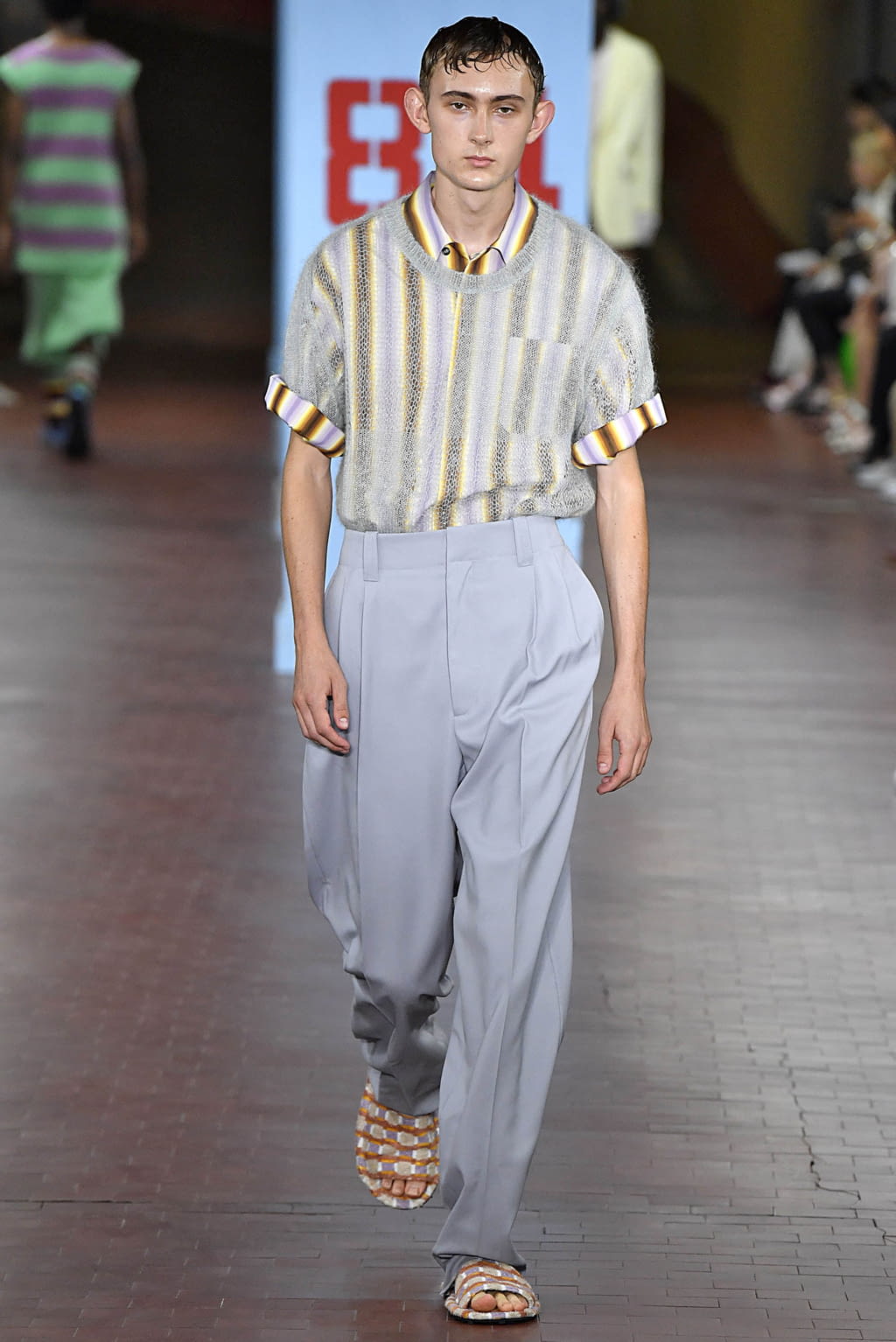 Fashion Week Milan Spring/Summer 2019 look 22 from the Marni collection menswear