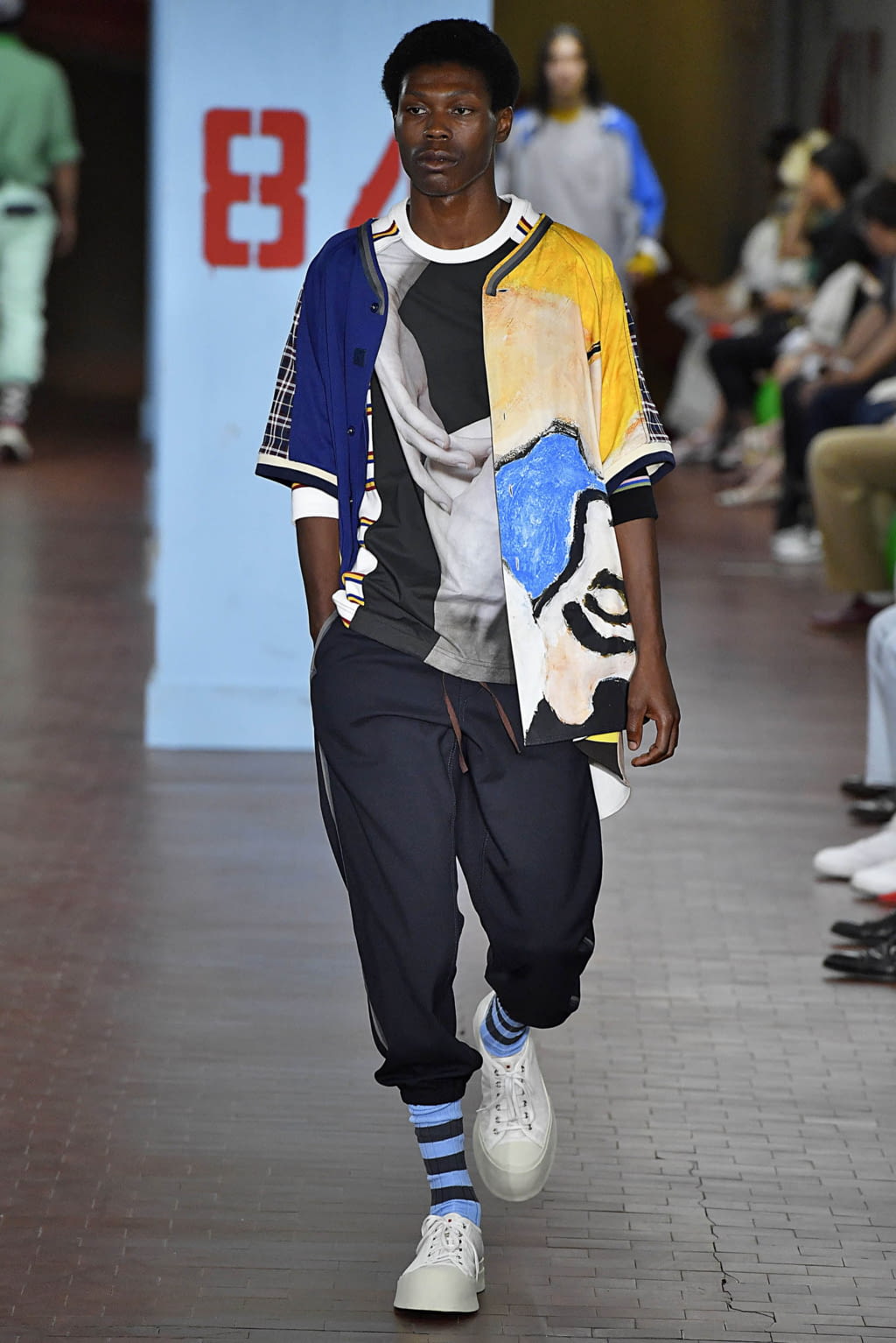 Fashion Week Milan Spring/Summer 2019 look 42 from the Marni collection menswear