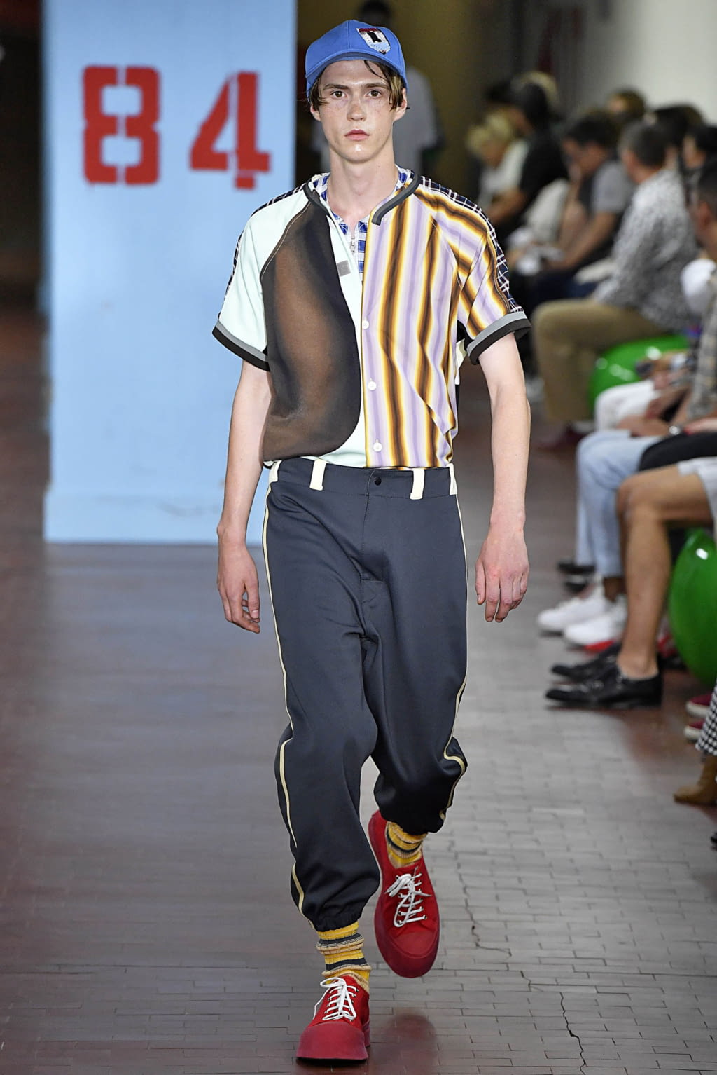 Fashion Week Milan Spring/Summer 2019 look 44 from the Marni collection menswear