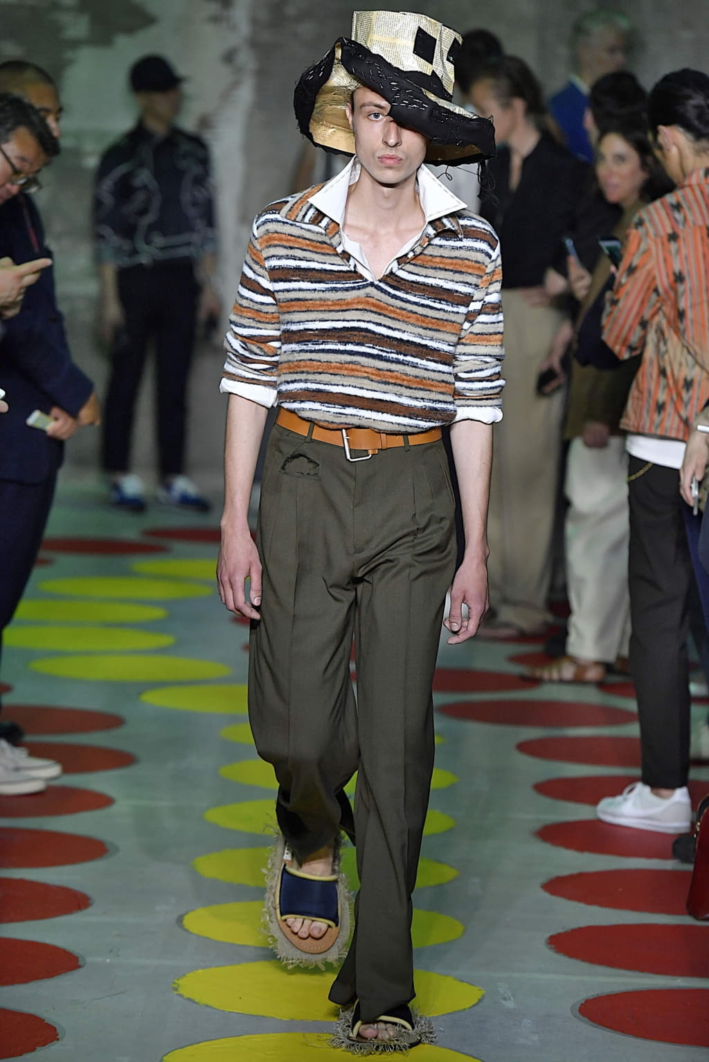 Fashion Week Milan Spring/Summer 2020 look 10 from the Marni collection 男装