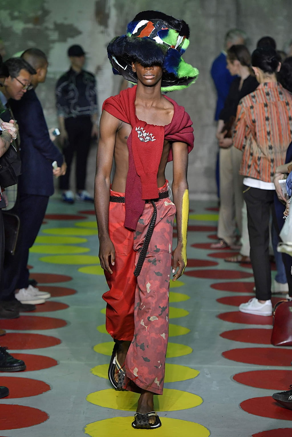 Fashion Week Milan Spring/Summer 2020 look 36 from the Marni collection 男装
