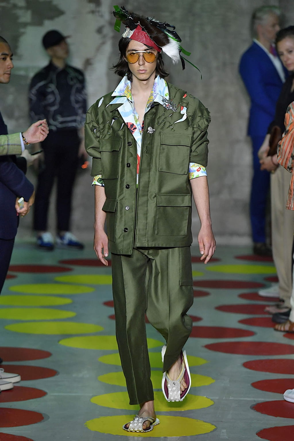 Fashion Week Milan Spring/Summer 2020 look 40 from the Marni collection menswear
