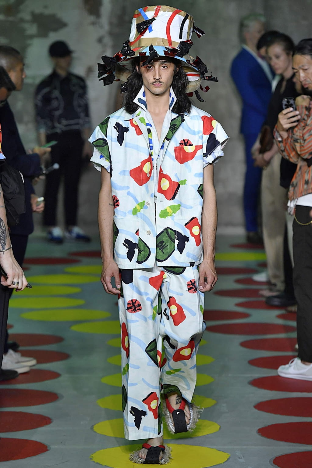 Fashion Week Milan Spring/Summer 2020 look 42 from the Marni collection 男装