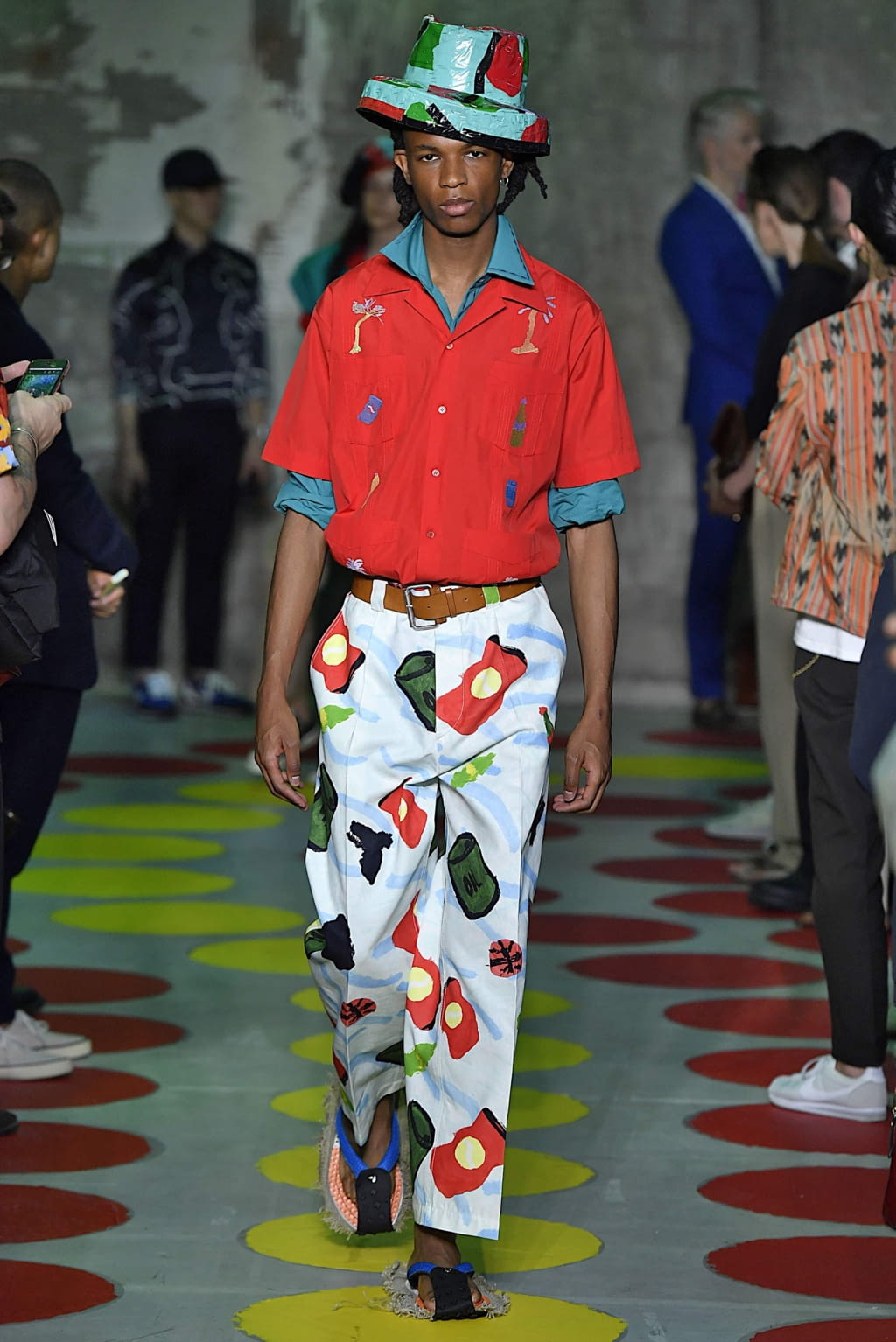 Fashion Week Milan Spring/Summer 2020 look 44 from the Marni collection menswear