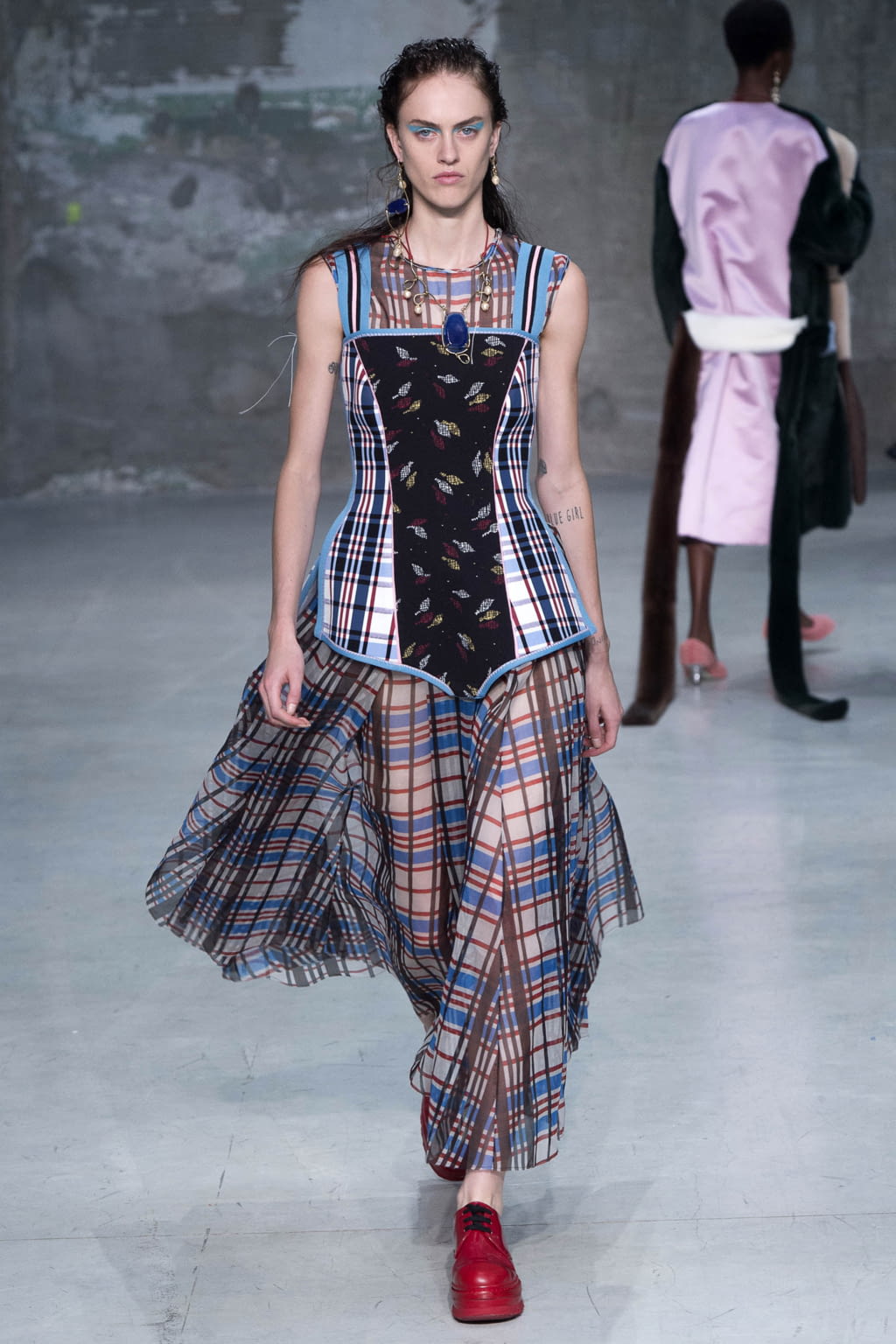 Fashion Week Milan Spring/Summer 2018 look 12 from the Marni collection womenswear