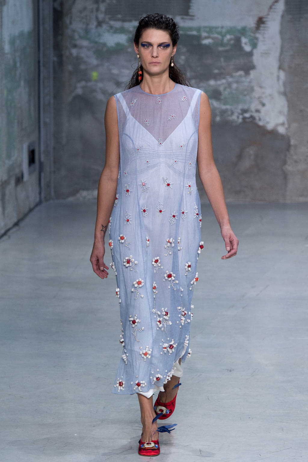 Fashion Week Milan Spring/Summer 2018 look 37 from the Marni collection womenswear