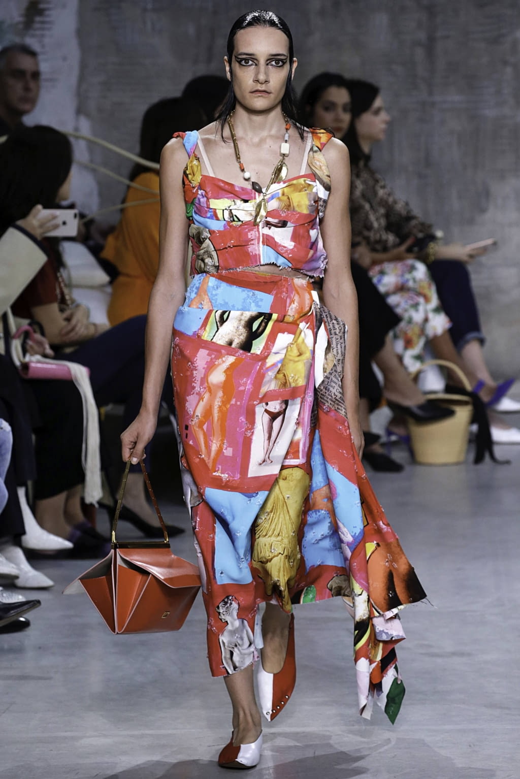 Fashion Week Milan Spring/Summer 2019 look 13 from the Marni collection 女装
