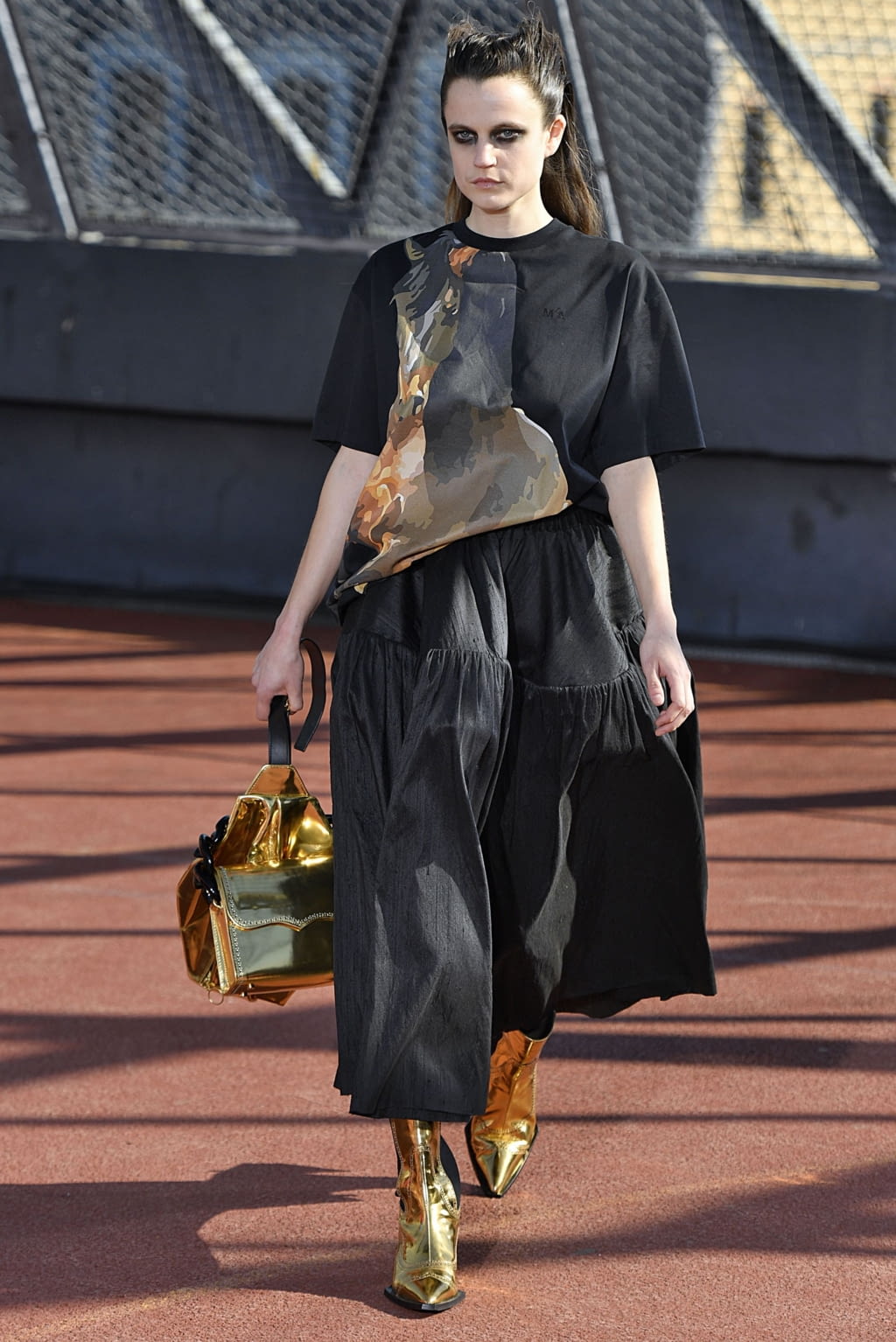 Fashion Week Paris Spring/Summer 2019 look 64 from the Marques' Almeida collection womenswear