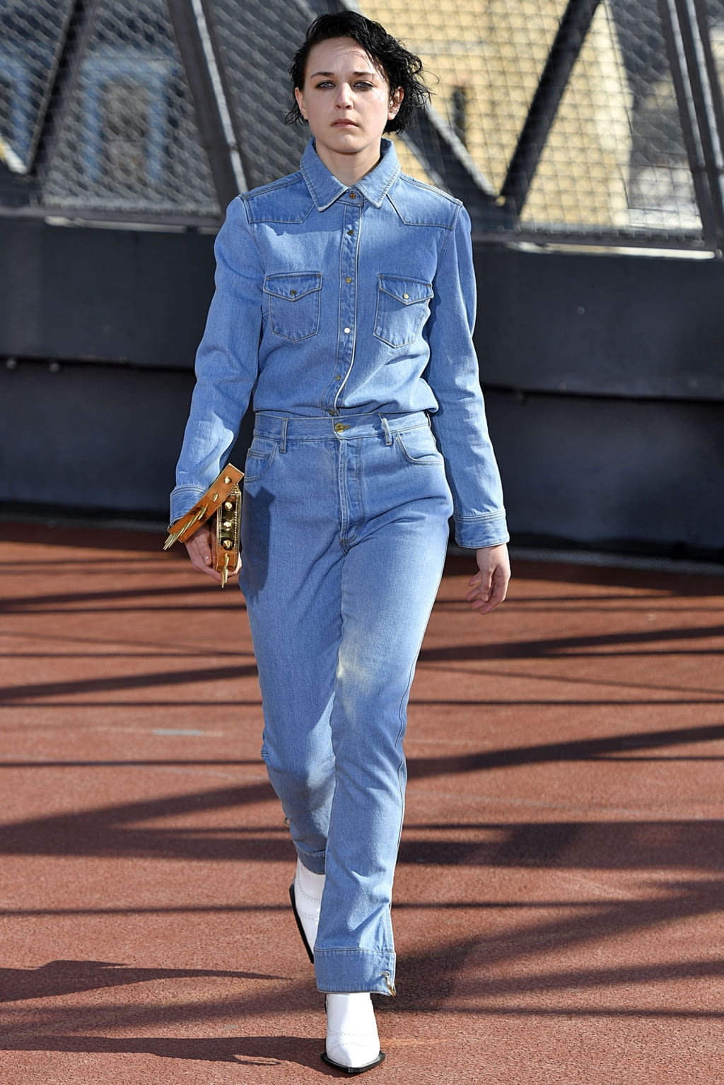 Fashion Week Paris Spring/Summer 2019 look 80 from the Marques' Almeida collection 女装