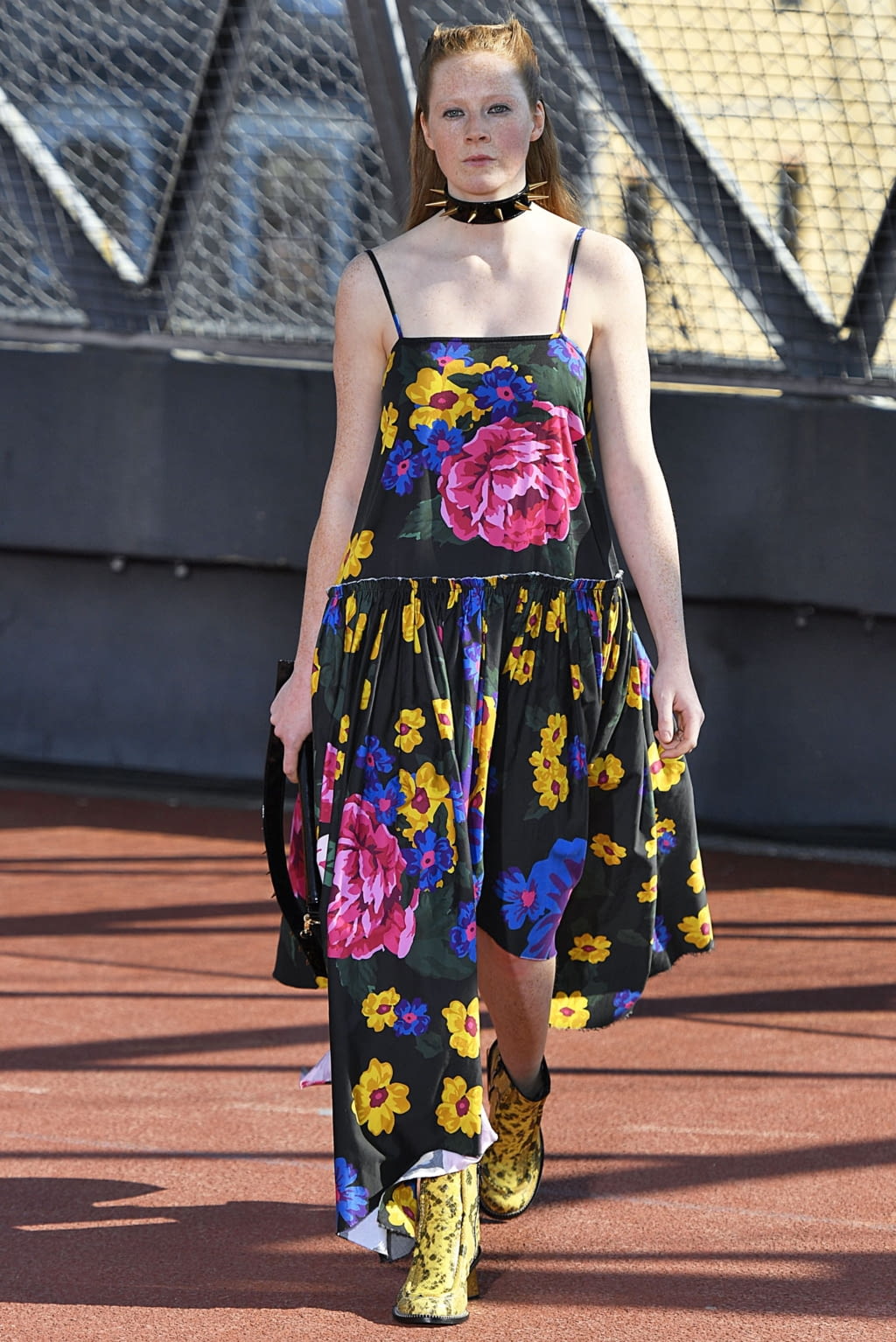 Fashion Week Paris Spring/Summer 2019 look 84 from the Marques' Almeida collection womenswear