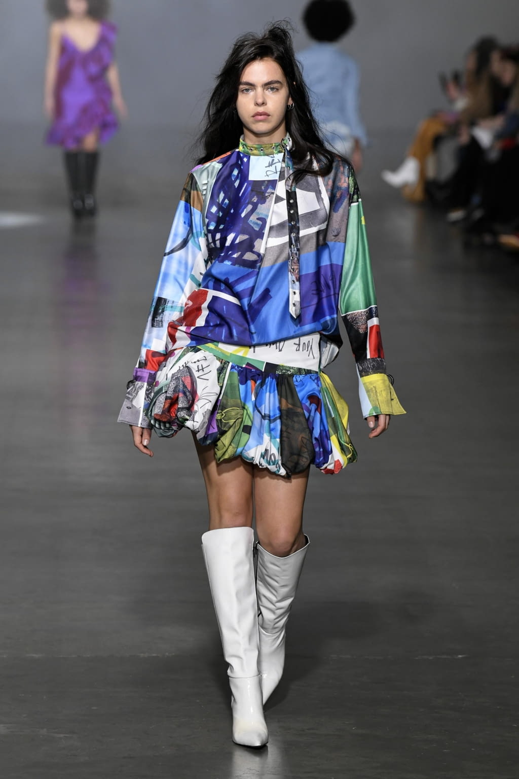 Fashion Week London Fall/Winter 2020 look 39 from the Marques' Almeida collection 女装