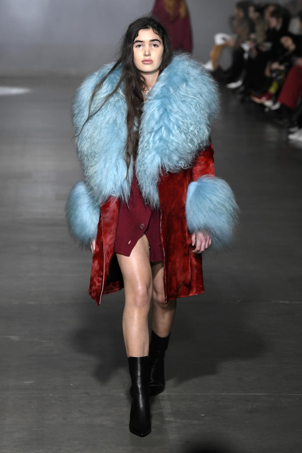 Fashion Week London Fall/Winter 2020 look 60 from the Marques' Almeida collection womenswear