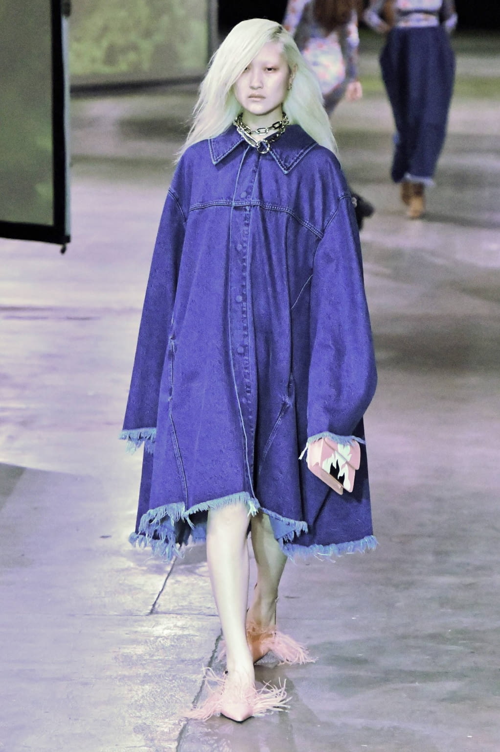 Fashion Week London Spring/Summer 2020 look 16 from the Marques' Almeida collection womenswear