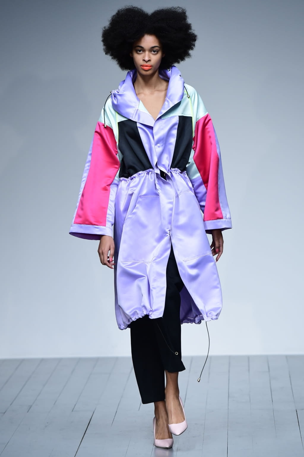 Fashion Week London Spring/Summer 2019 look 23 from the Marta Jakubowski collection womenswear