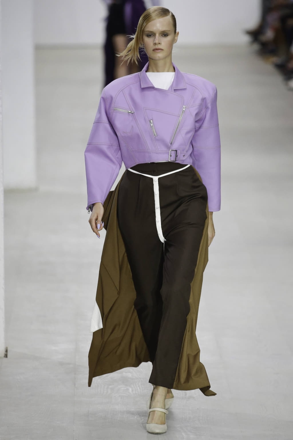 Fashion Week London Spring/Summer 2020 look 1 de la collection Marta Jakubowski womenswear