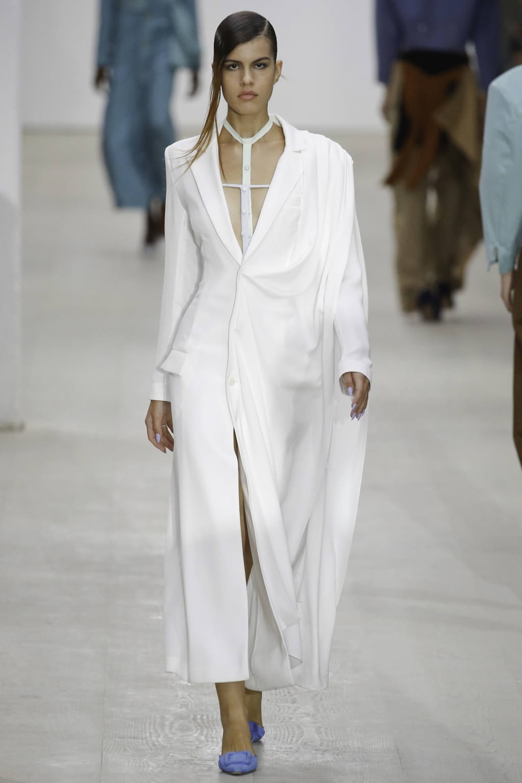 Fashion Week London Spring/Summer 2020 look 14 from the Marta Jakubowski collection 女装