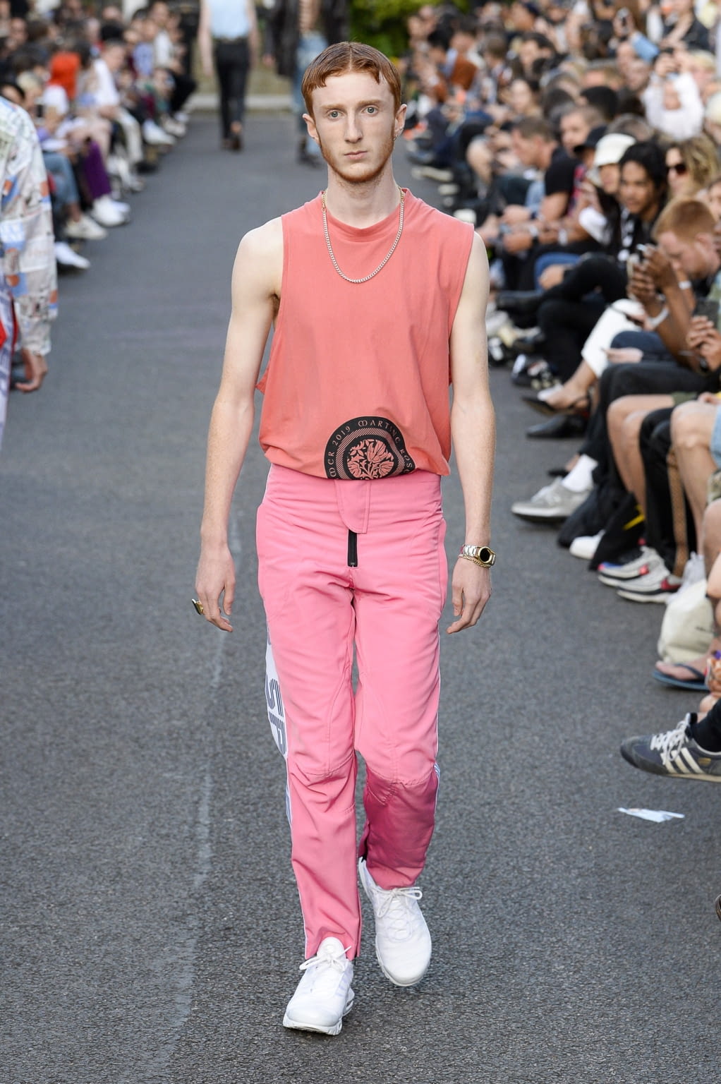 Fashion Week London Spring/Summer 2019 look 3 from the Martine Rose collection menswear