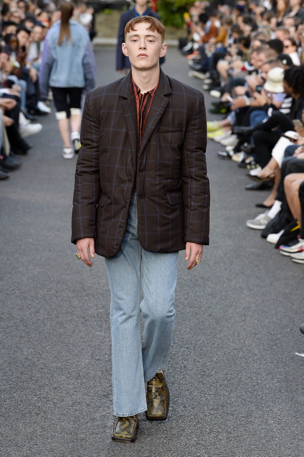Fashion Week London Spring/Summer 2019 look 8 from the Martine Rose collection menswear
