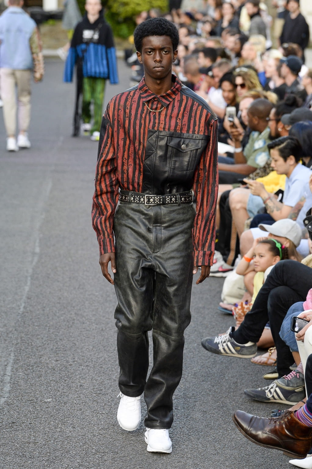 Fashion Week London Spring/Summer 2019 look 15 from the Martine Rose collection menswear