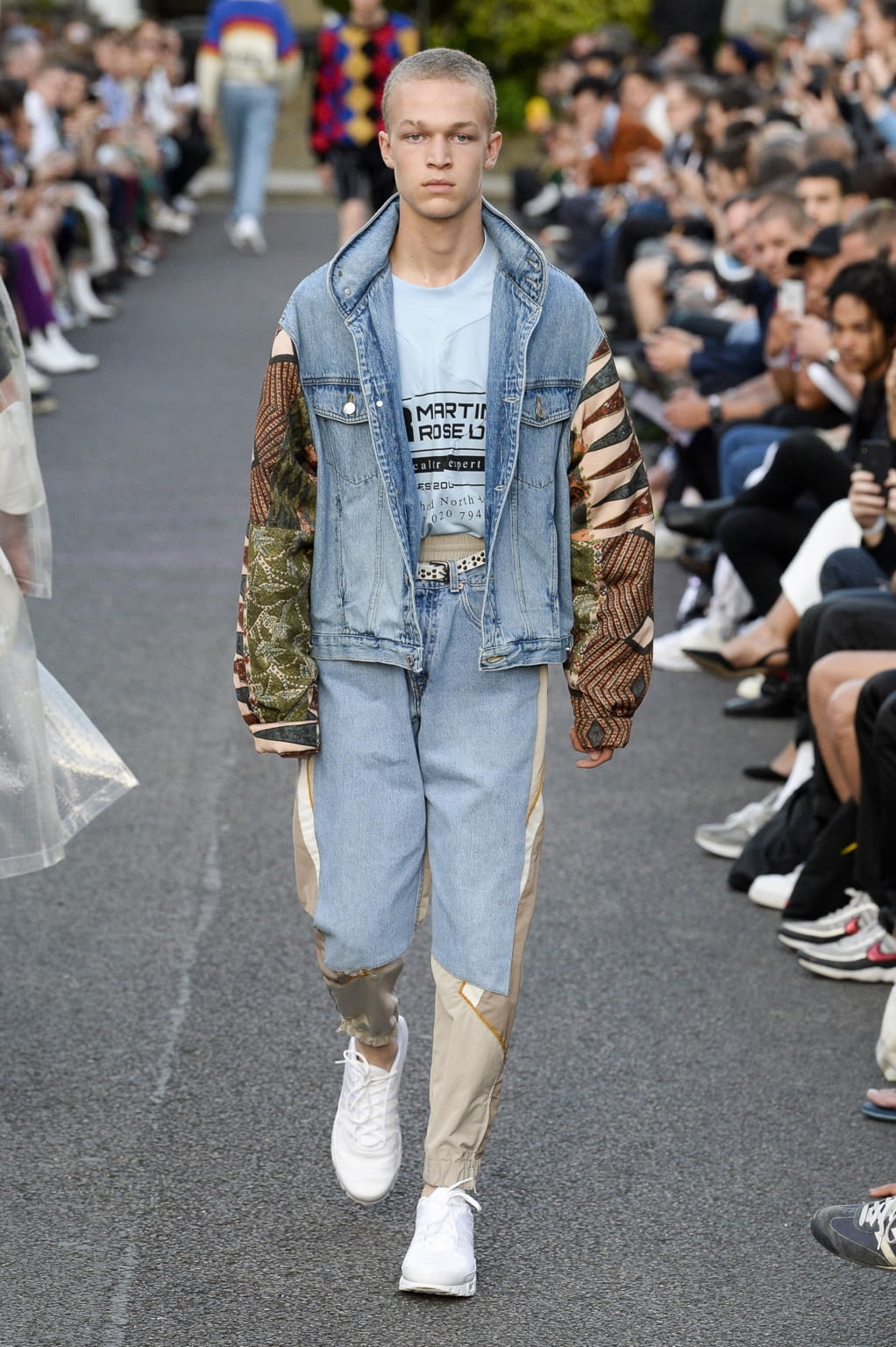 Fashion Week London Spring/Summer 2019 look 18 from the Martine Rose collection 男装