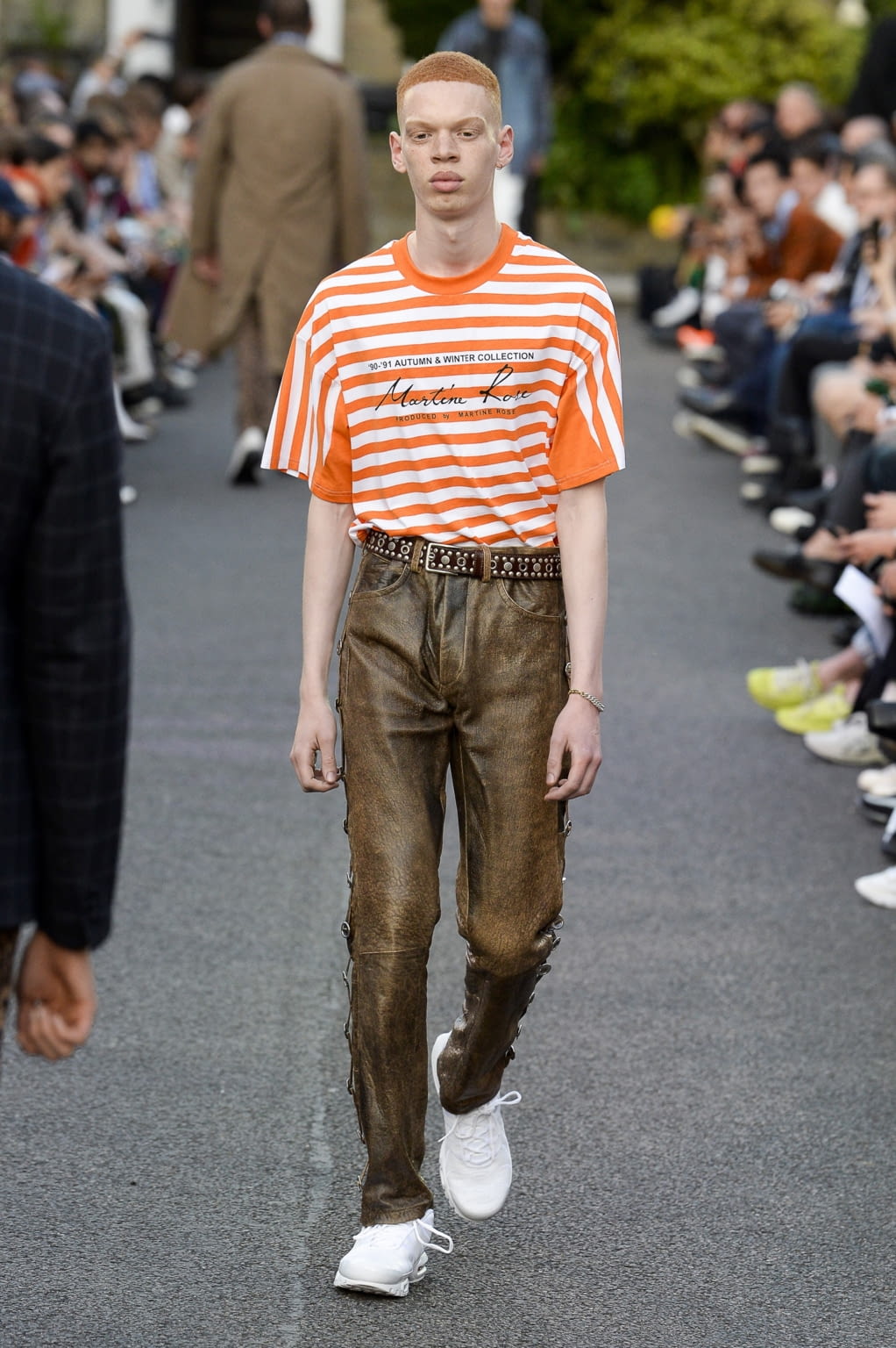 Fashion Week London Spring/Summer 2019 look 30 from the Martine Rose collection menswear