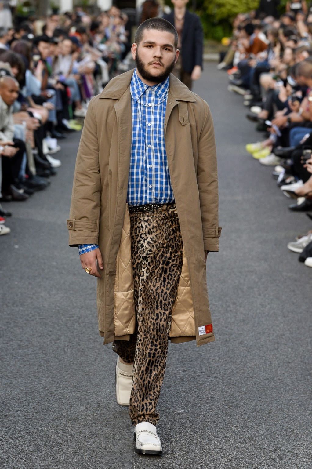 Fashion Week London Spring/Summer 2019 look 32 from the Martine Rose collection 男装