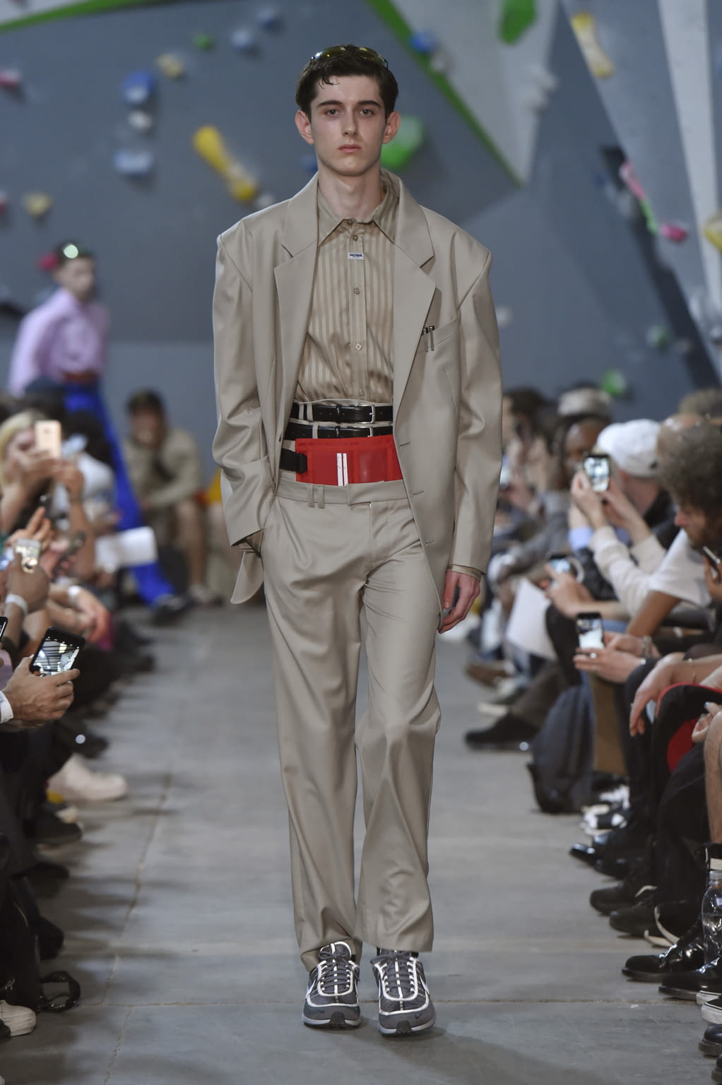 Fashion Week London Spring/Summer 2018 look 18 from the Martine Rose collection menswear