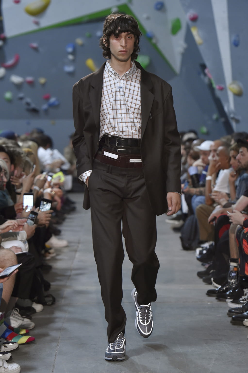Fashion Week London Spring/Summer 2018 look 27 from the Martine Rose collection 男装