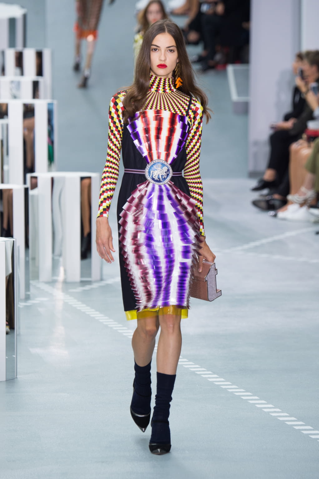 Fashion Week London Spring/Summer 2017 look 16 from the Mary Katrantzou collection womenswear