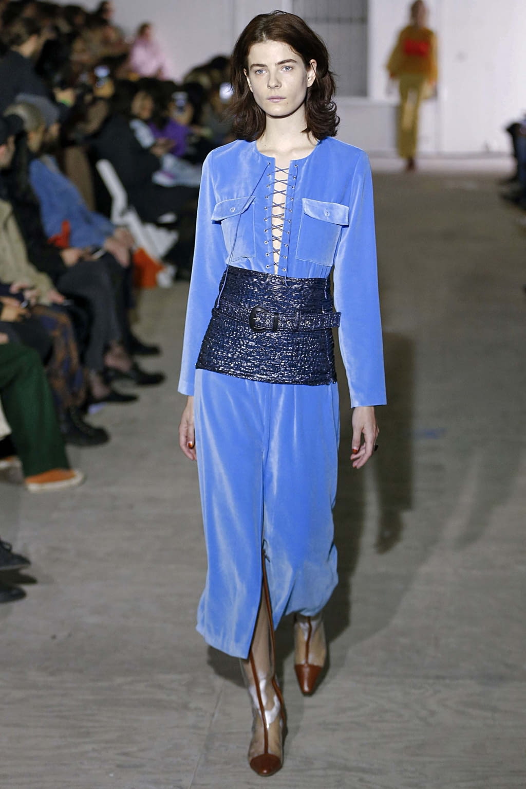 Fashion Week New York Fall/Winter 2018 look 2 de la collection Maryam Nassir Zadeh womenswear