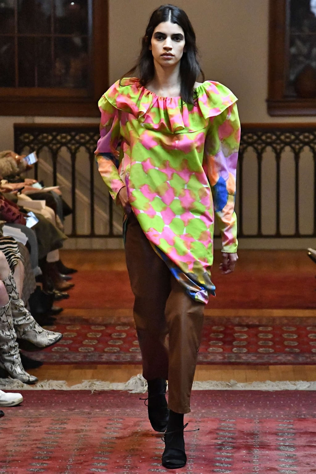 Fashion Week New York Fall/Winter 2019 look 27 from the Maryam Nassir Zadeh collection womenswear