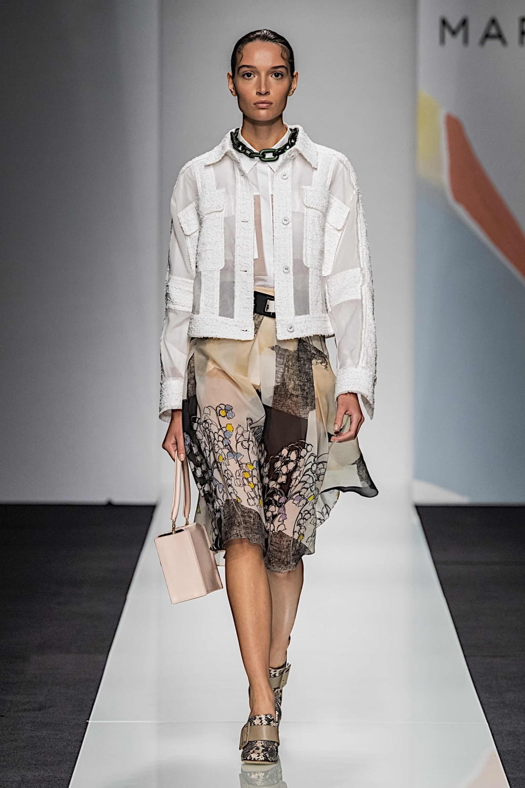 Fashion Week Milan Spring/Summer 2020 look 2 from the Maryling collection 女装