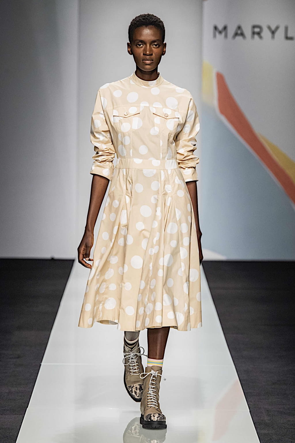 Fashion Week Milan Spring/Summer 2020 look 1 from the Maryling collection womenswear