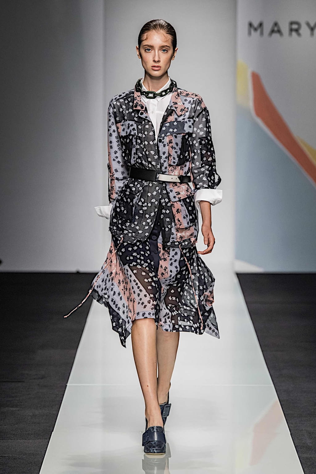 Fashion Week Milan Spring/Summer 2020 look 8 from the Maryling collection 女装