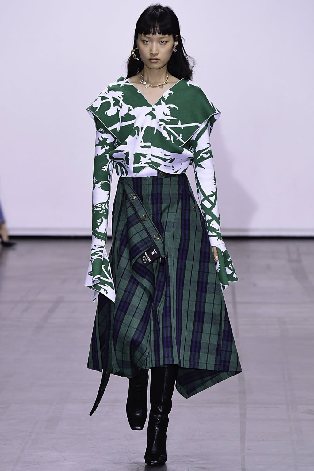 Fashion Week Paris Fall/Winter 2019 look 14 from the Masha Ma collection 女装